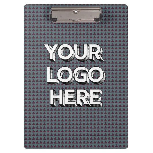 Customizable Your Logo Here Clipboard Personalized Klembord (Voorkant)