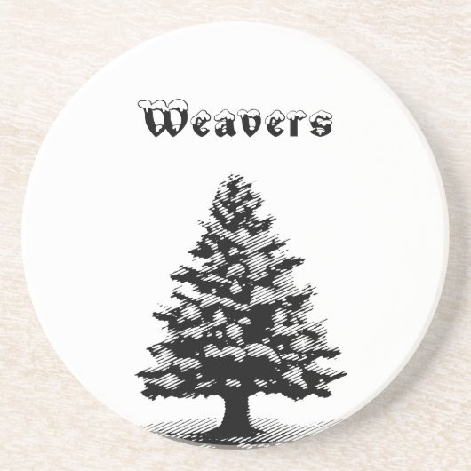 Customizable Zandsteen Onderzetter (Voorkant)