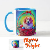 Customize 2026 Cutest Loyal Christmas Dog Mok