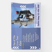 Customize Arborist Tree Service Business Promo Spandoek (Verticaal)