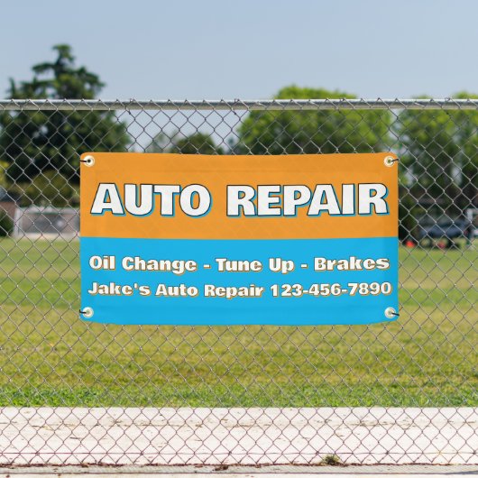 Customize Auto Repair Service Brakes Oil Change Spandoek (Insitu)