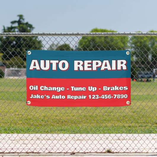 Customize Auto Repair Service Brakes Oil Change Spandoek (Insitu)
