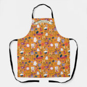 Customize Bakery Shop Kitchen Utensils Pattern Schort (Voorkant)