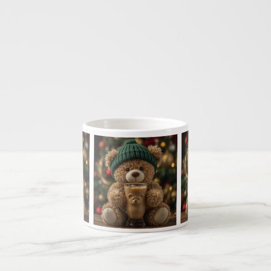 Customize Bear-ista Teddy Bear Espresso Kop (Voorkant)