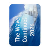 Customize Blue Wave Election 2026 Magneet (Verticaal)