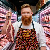 Customize Butcher Meat Market Business  Schort