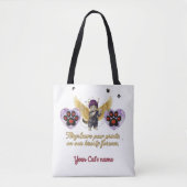 Customize Cat Name  Tote Bag (Voorkant)