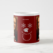 Customize ,Christmas Cat Owner Photo Specialty Mug Grote Koffiekop (Voorkant)