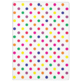 Customize Colorful Dots Klembord (Achterkant)