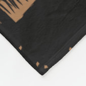 Customize Dad's Gone Fishing And Camping Again Fun Fleece Deken (Hoek)