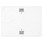 Customize Design Business Promotional Tablecloth Tafelkleed (Voorkant (Horizontaal))