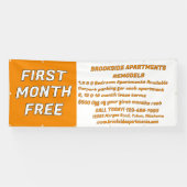 Customize Detailed Apartments For Rent First Month Spandoek (Horizontaal)