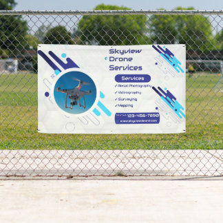 Customize Drone Services Business Promotional  Spandoek