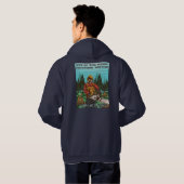 Customize Firewood Sales Business Promotional Hoodie (Achterkant volledig)