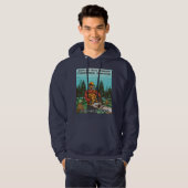 Customize Firewood Sales Business Promotional Hoodie (Voorkant volledig)