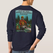 Customize Firewood Sales Business Promotional T-shirt (Achterkant)