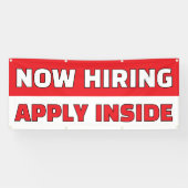 Customize Generic Now Hiring Apply Inside Spandoek (Horizontaal)