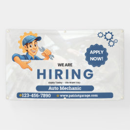 Customize Generic Now Hiring Auto Mechanic  Spandoek