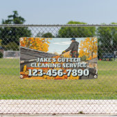 Customize Home Gutter Cleaning Business Promo Spandoek (Insitu)