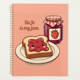 [Customize] is my jam - cute jam and toast cartoon Planner