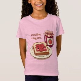 [Customize] is my jam - cute jam and toast cartoon T-shirt