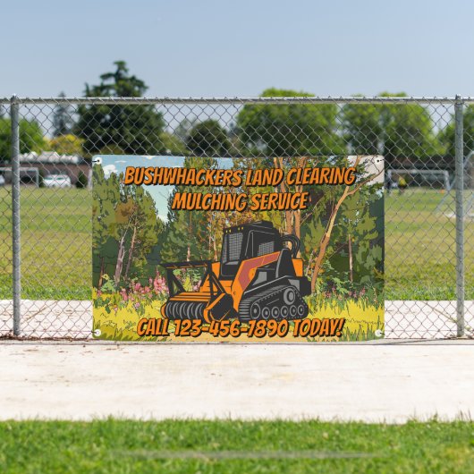 Customize Land Clearing Mulching Service Business Spandoek (Insitu)