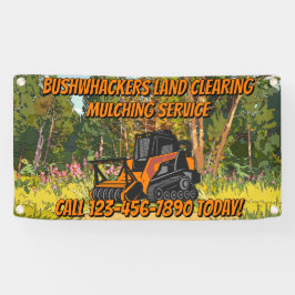 Customize Land Clearing Mulching Service Business Spandoek