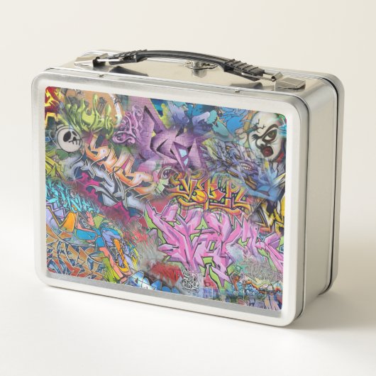 Customize Lunch Box - Street Art (Achterkant)