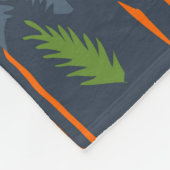 Customize Marymere Falls Family Camping Adventure Fleece Deken (Hoek)