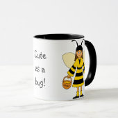 Customize Me - Bijen en lieveheersbeestje kostuums Mok (Voorkant rechts)