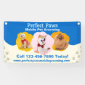 Customize Mobile Pet Grooming Promotional Fence Spandoek (Horizontaal)