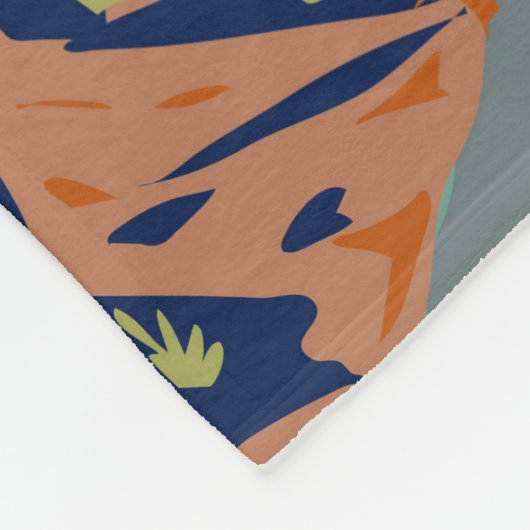 Customize Moran State Park Family Camping Adventur Fleece Deken (Hoek)