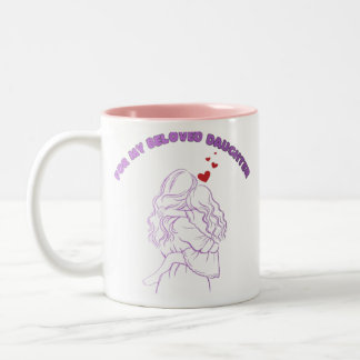 customize mug tweekleurige koffiemok