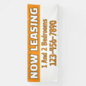 Customize Now Leasing 1 And 2 Bedrooms  Spandoek (Verticaal)