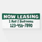 Customize Now Leasing 1 And 2 Bedrooms  Spandoek (Horizontaal)