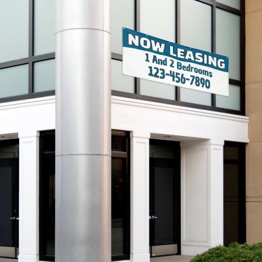 Customize Now Leasing 1 And 2 Bedrooms  Spandoek (Buitenkant Gebouw)