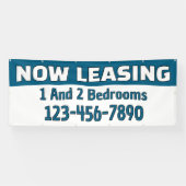Customize Now Leasing 1 And 2 Bedrooms Spandoek (Horizontaal)