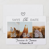 Customize Photo Personalized Save the Date (Voorkant / Achterkant)