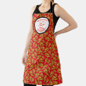 Customize Pizza Restaurant Detailed Pizza Chef Schort (Insitu)