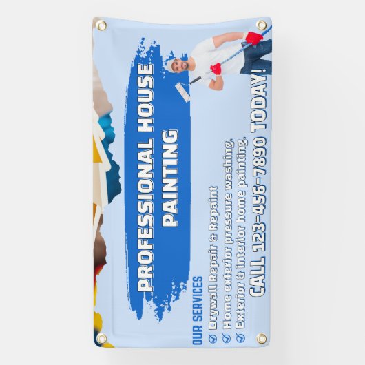 Customize Professional House Painting Picture & Lo Spandoek (Verticaal)