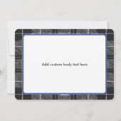 Customize Reindeer Deer Christmas Holiday Magical  Feestdagenkaart (Achterkant)