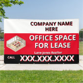 Customize Retail Space For Lease Company Logo Buil Spandoek (Buitenkant)