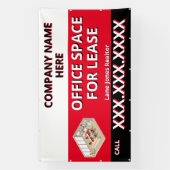 Customize Retail Space For Lease Company Logo Buil Spandoek (Verticaal)