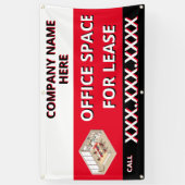 Customize Retail Space For Lease Company Logo Buil Spandoek (Verticaal)