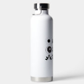 Customize Sun Moon Rising Zodiac Astrology Whimsy Waterfles (Rechts)