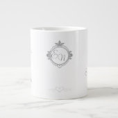 Customize the names, initials and phrase Love Coff Grote Koffiekop (Voorkant)