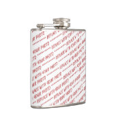 Customize This! Add Your Art or Photograph Heupfles (Rechts)