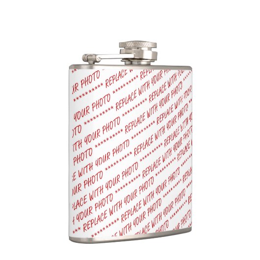 Customize This! Add Your Art or Photograph Heupfles (Rechts)