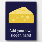 Customize this Big Cheese graphic Fotoplaat (Voorkant)