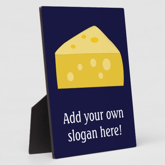 Customize this Big Cheese graphic Fotoplaat (Zijkant)